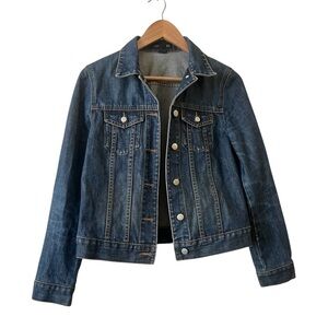 J.Crew Classic Blue Denim Jean Jacket, EUC, XS